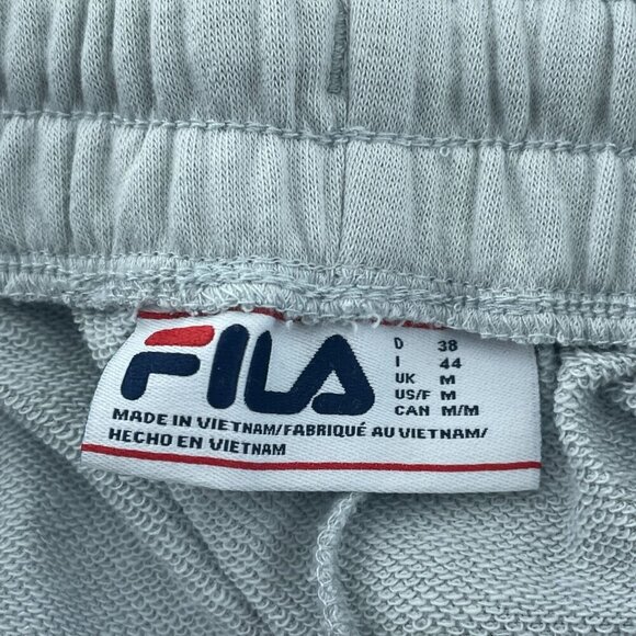 Fila Womens Light Gray Joggers M 60% Cotton 40% Polyester Elastic NWT 0650 - Picture 4 of 12
